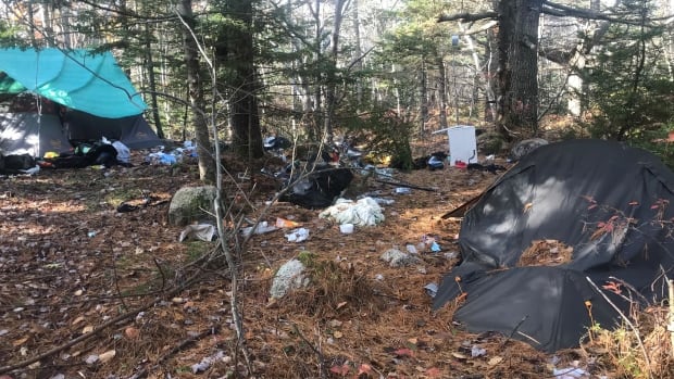 Abandoned tent sites shine light on homelessness in Halifax