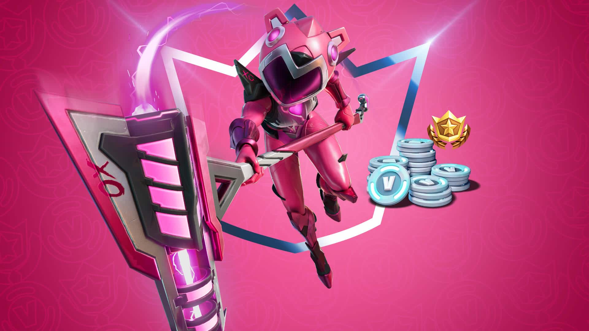 New Fortnite Crew Pack "Mecha Cuddle Master" activated in June