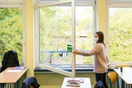 "The goal is not to have an air filter in every room": Berlin schoolchildren still learn from open windows after the holidays